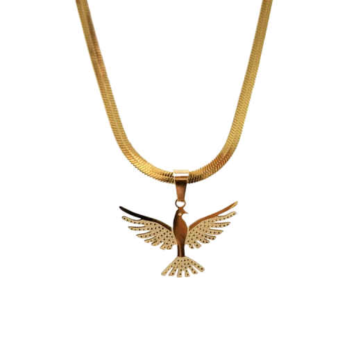 Colar Feminino Dourado - Espírito Santo