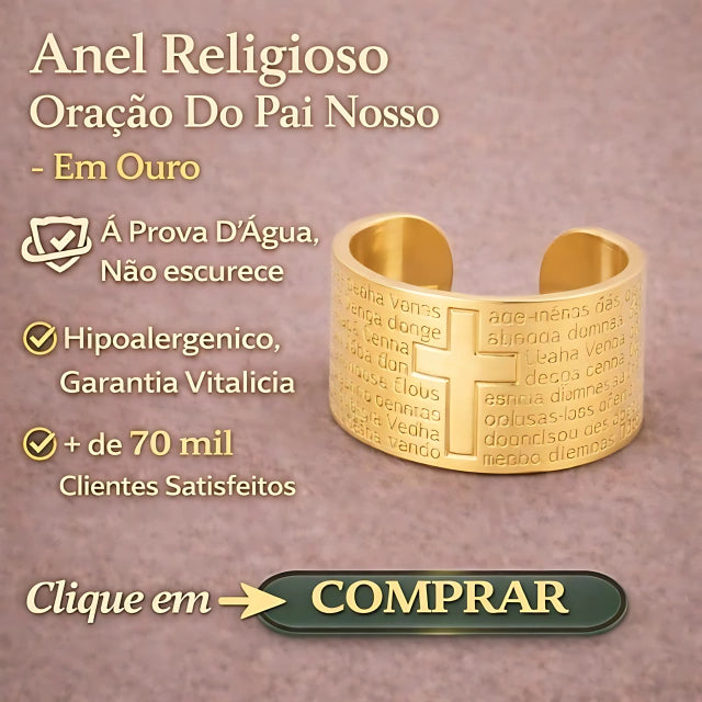 Anel Feminino catolico