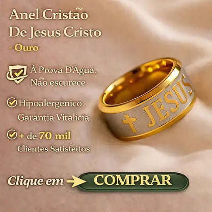 Anel Cristão de Jesus Masculino