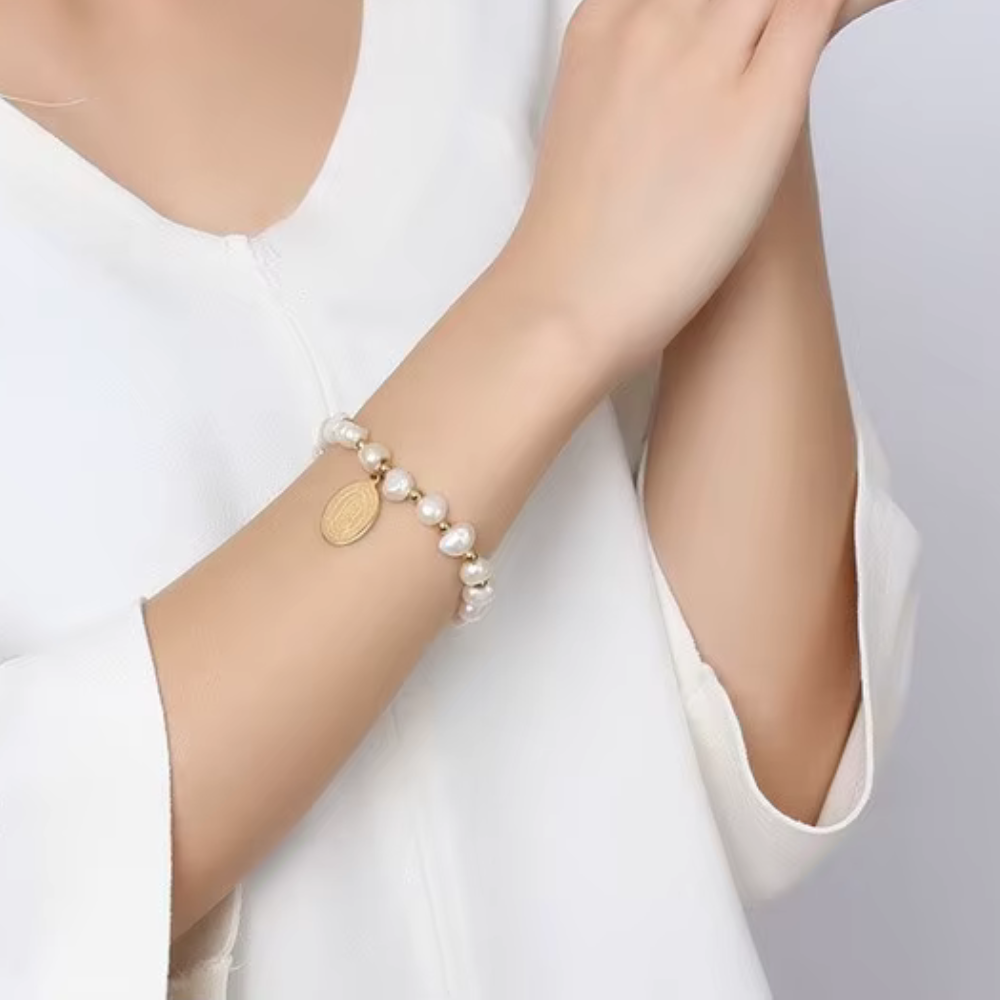 Pulseira Virgem Maria Feminina