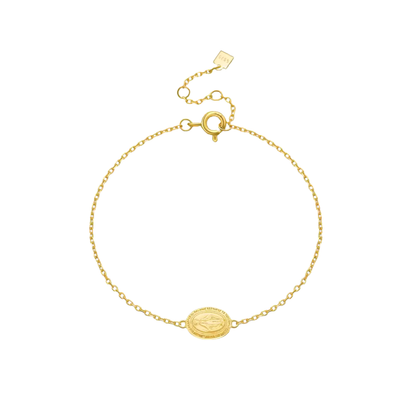 Pulseira Delicada Nossa Senhora - Em Ouro