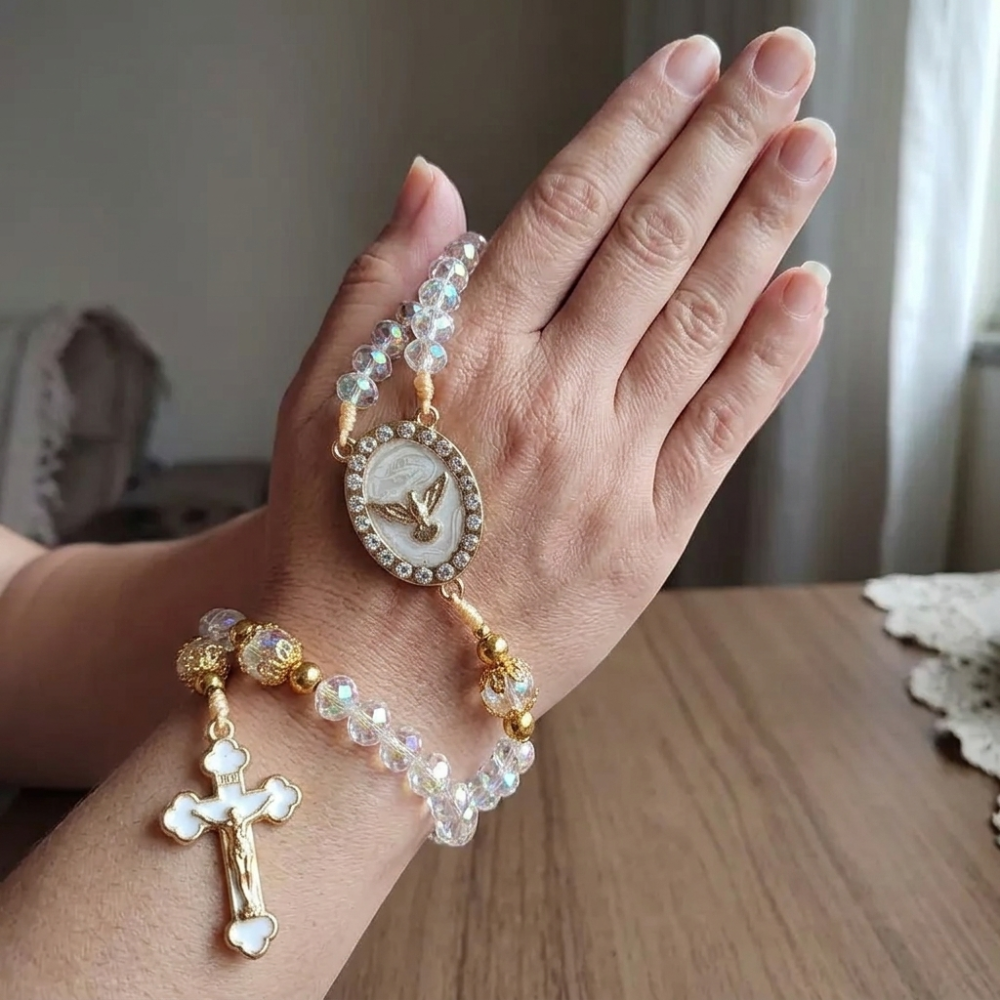 Terço de Cristal - Espírito Santo catolico