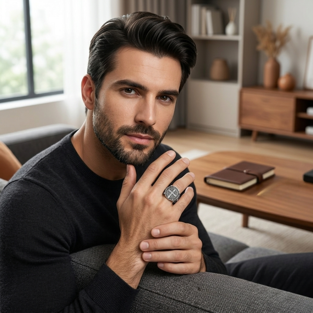 Anel Masculino São Bento
