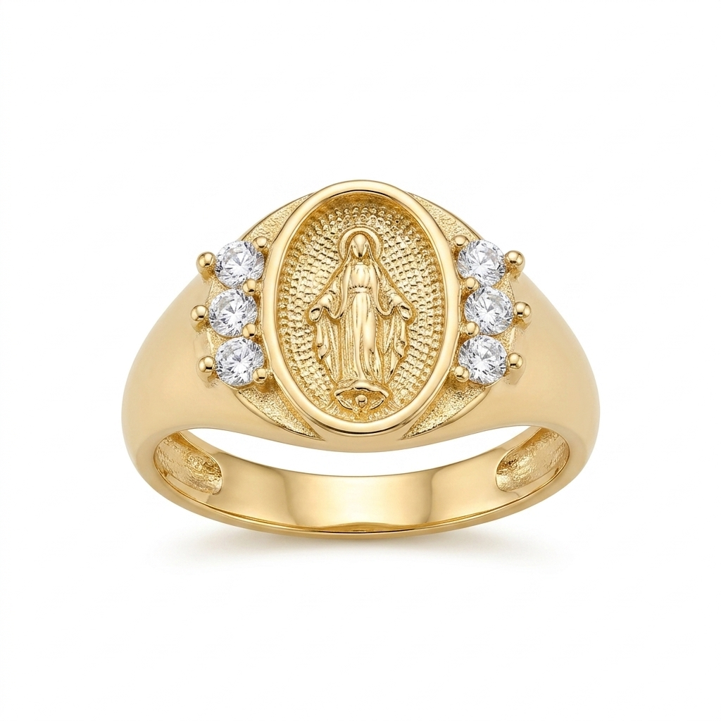 Anel Nossa Senhora das Graças - Feminino