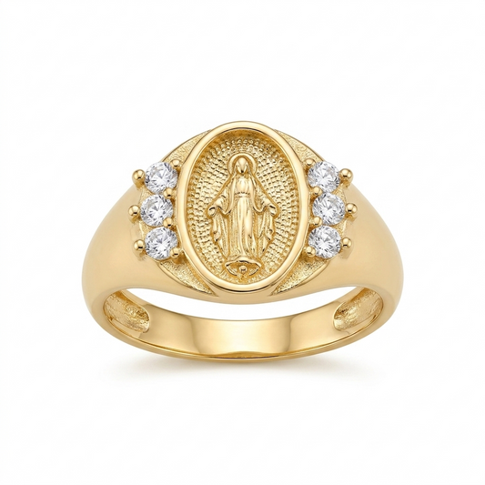 Anel Nossa Senhora das Graças - Feminino