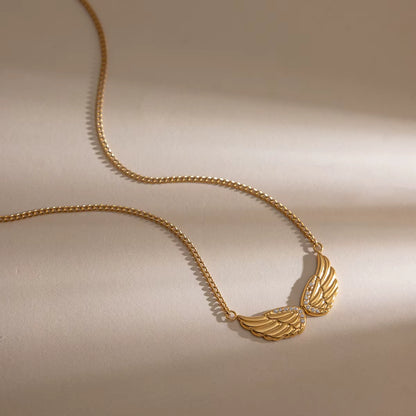 colar cotolico feminino asas