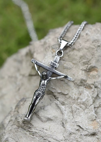 Colar Inri Cristo 