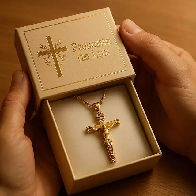 Colar Crucifixo Cruz catolico
