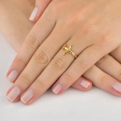 Anel Cristão Feminino