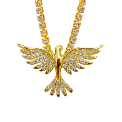 Colar Espírito Santo - Feminino com Zircônias