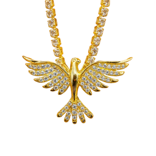 Colar Espírito Santo - Feminino com Zircônias