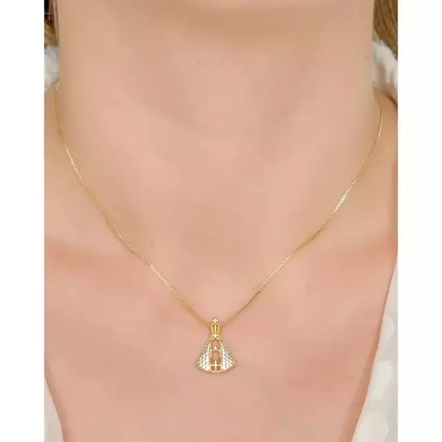 Colar Nossa Senhora feminino