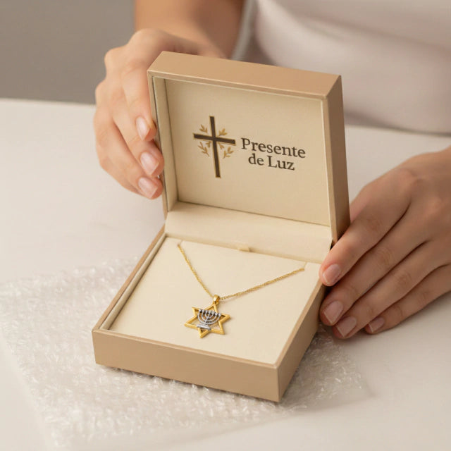 presente estrela de davi