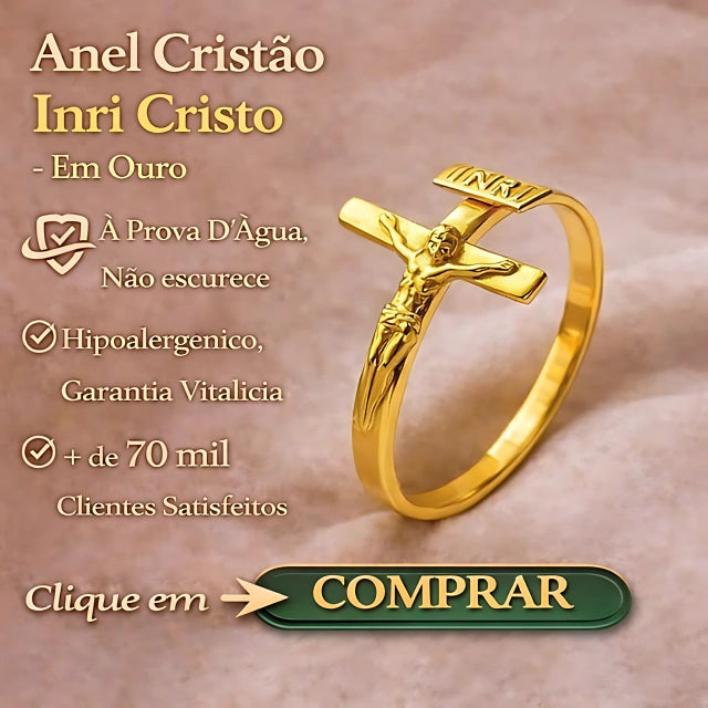 Anel Inri Cristo